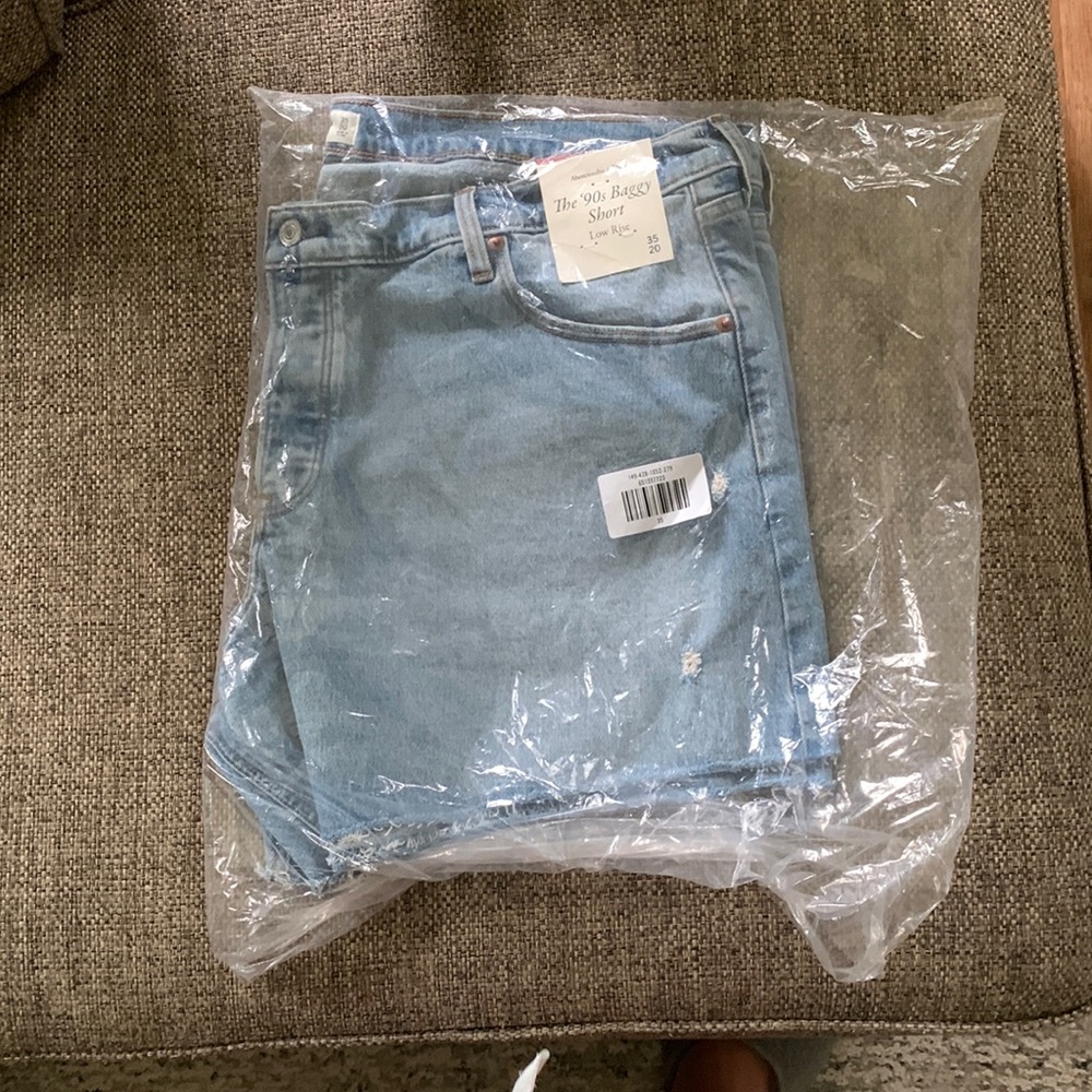 Abercrombie & fitch jean shorts